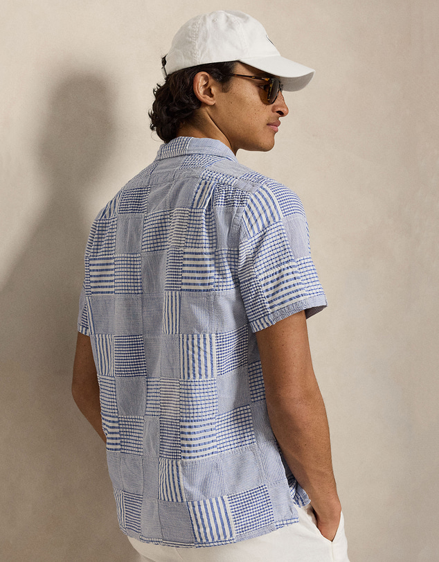 Polo Ralph Lauren - Classic Fit Patchwork Seersucker Shirt
