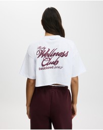 Cotton On Body Active - Active Cropped Graphic Tee