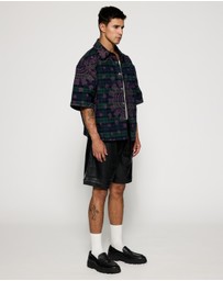 RHUDE - Paisley Flannel Boxy Shirt