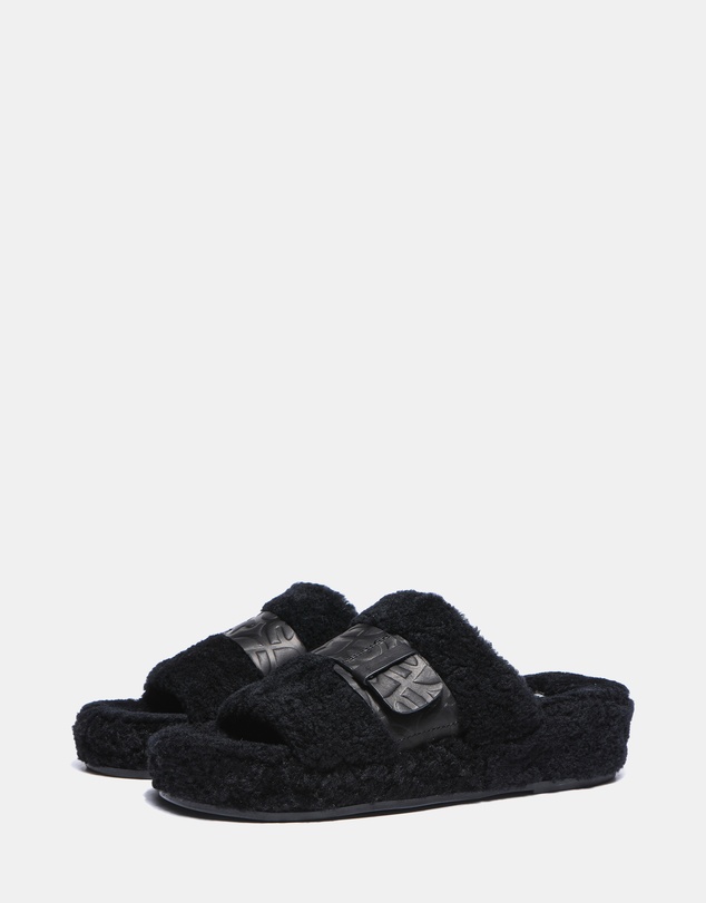 EVERAU - EverAU Ugg Croft Wool Upper Sandals