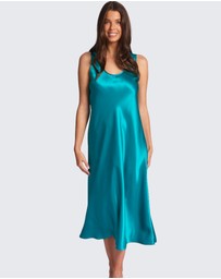 Love and Lustre - Mono Silk Long Nightdress