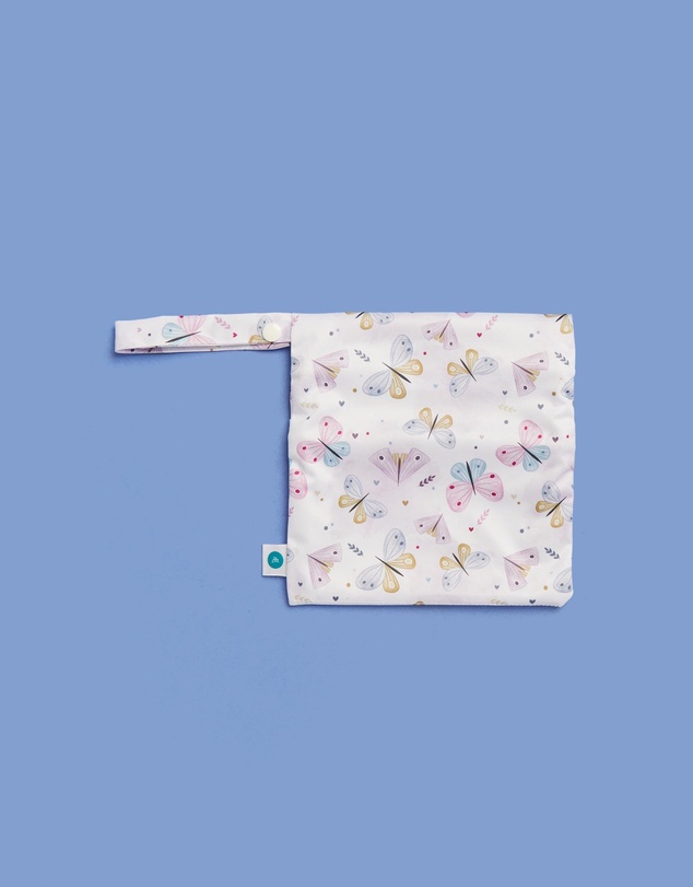 itti bitti - Large and Small Double Pocket Wetbag - Butterfly