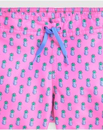 Polo Ralph Lauren - Pineapple Print Swim Trunks - Kids