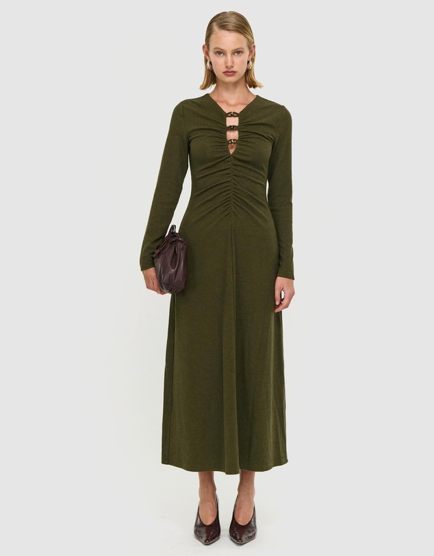 Staple the Label - Farrah Rib Midi Dress