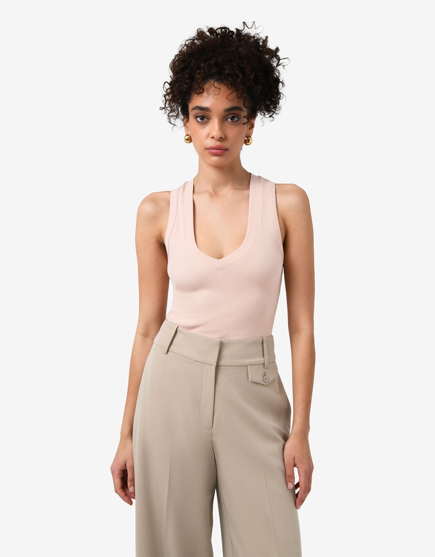 Forcast - Devon V-Neck Singlet