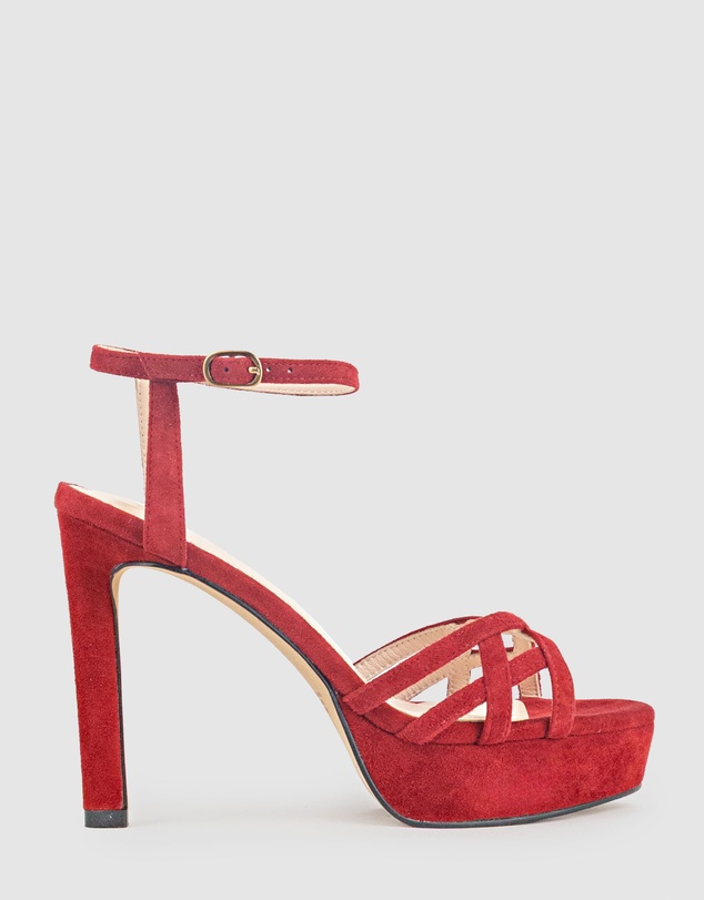 Edward Meller - SAMI110 Lattice Front Platform Sandal