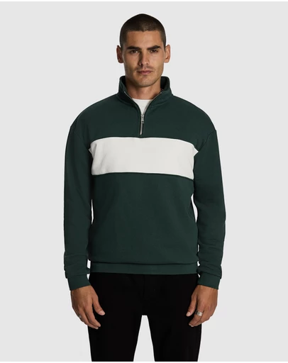 yd. - Logan 1/4 Zip Sweatshirt