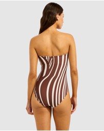 Seafolly - Coastline DD Bandeau One Piece Swimsuit