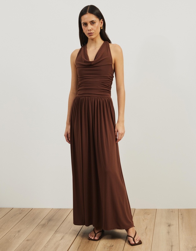 Atmos&Here - Hera Mesh Maxi Dress