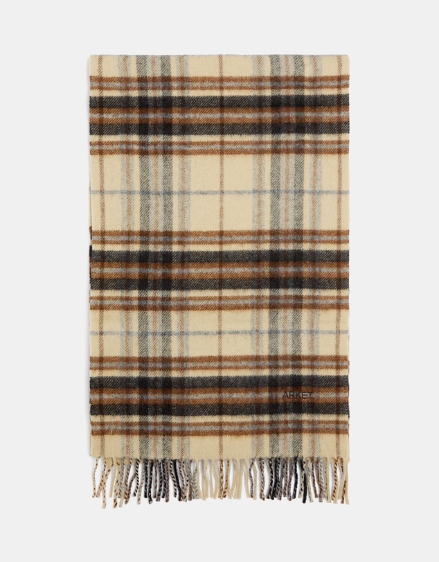 ARKET - Check Wool Scarf