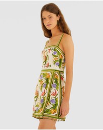 Farm Rio - Sleeveless Mini Dress