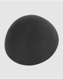 Max Alexander - Winter Black Felt Beret Hat