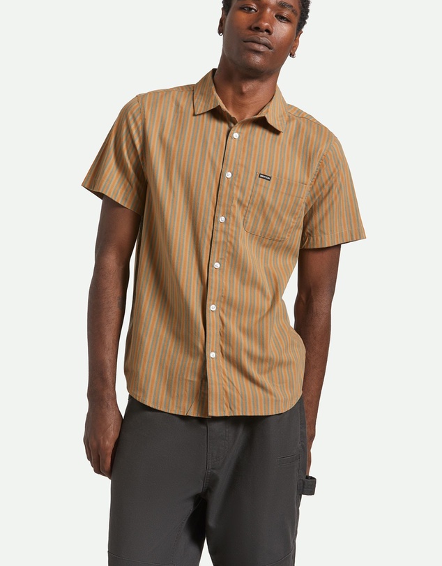 Brixton - Charter Stripe Short Sleeve Shirt