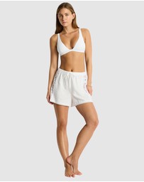 Sea Level Australia - Shore Linen Panelled Boxer Short