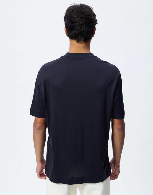 Emporio Armani - Maxi Flock Logo T-Shirt