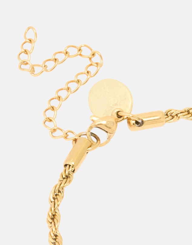 Lovisa - Waterproof Gold Plated Stainless Steel Twisted Chain Bracelet
