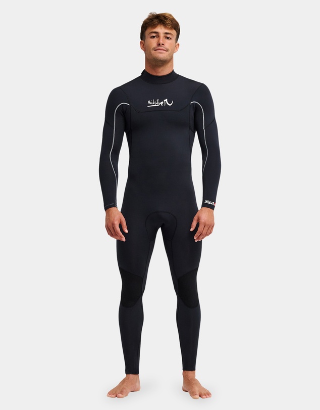 Quiksilver - Mens Young Guns 3/2mm Back Zip Wetsuit