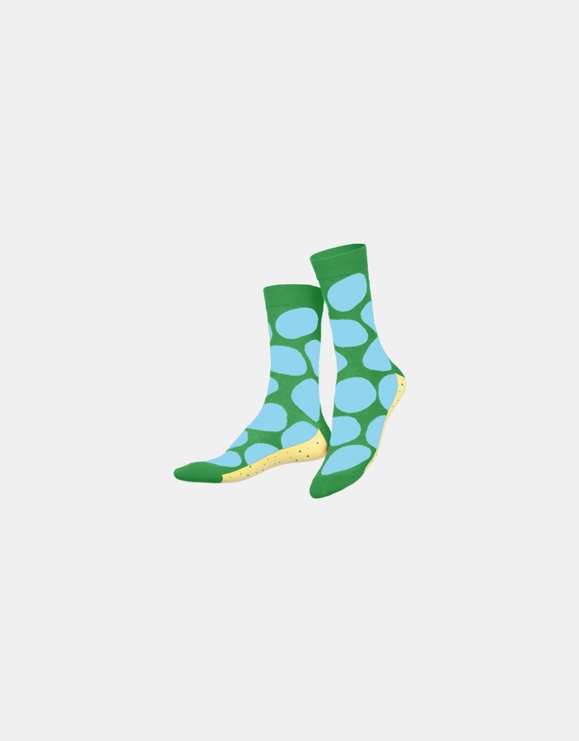 EAT MY SOCKS - Socks Salty Chips Blue