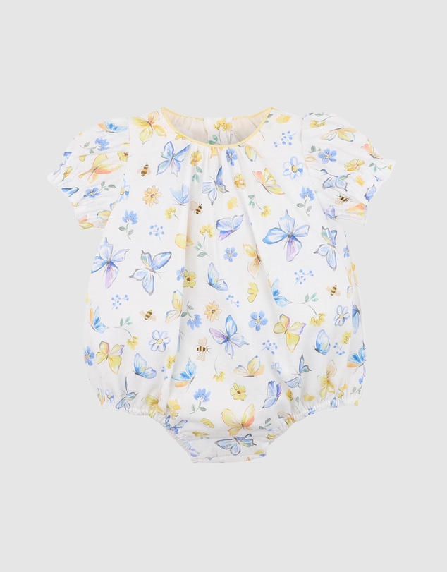 Bebe by Minihaha - Libby SS Butterfly Romper - Babies
