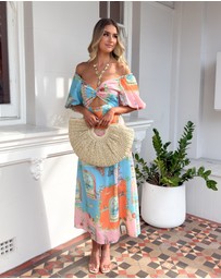 Esther & Co - Tomika Dress - Multi Print