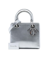 Pre-Loved by Azura Reborn - Pre-Loved Medium Metallic Patent Microcannage Lady Dior