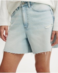 Cotton On - High 90 S Denim Short