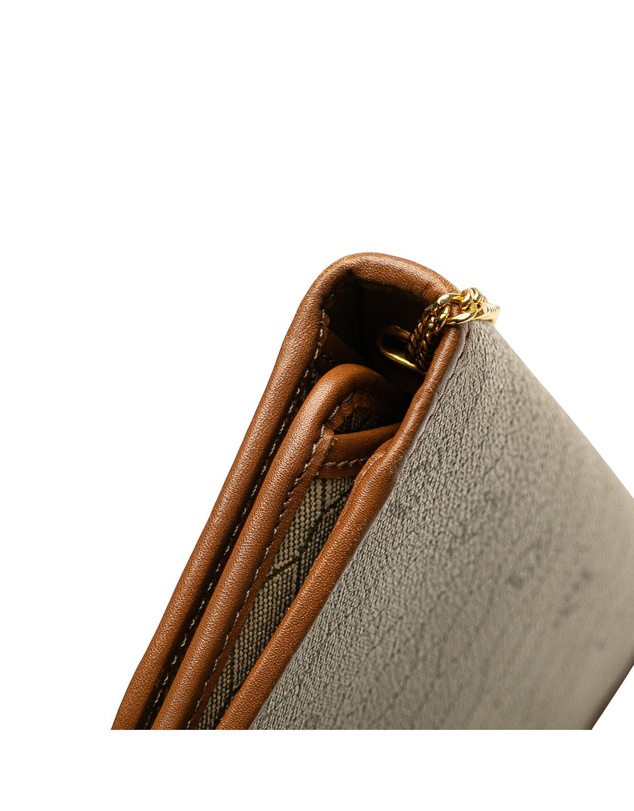 Pre-Loved by Azura Reborn - Pre-Loved Honeycomb Coated Canvas Chain Shoulder Bag