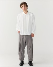 Justin Cassin - Lucien Pleated Shirt