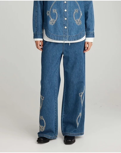Mattir - Atlas Embroidered Pant
