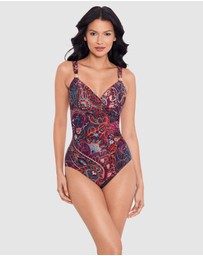 Miraclesuit Swimwear  - Dynasty Siren Crossover Shaping Swimsuit