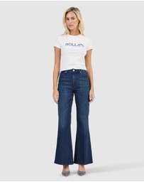 Rolla's - Classic Tee Faded Logo