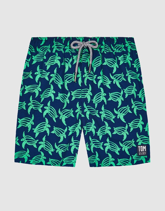 Tom & Teddy - Turtle Swim Shorts