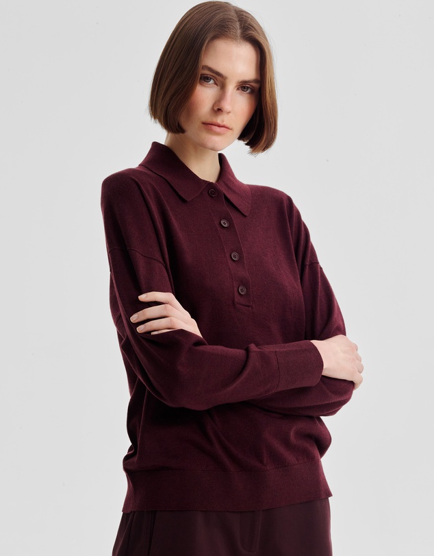 Morrison - Oxford Merino Knit Polo