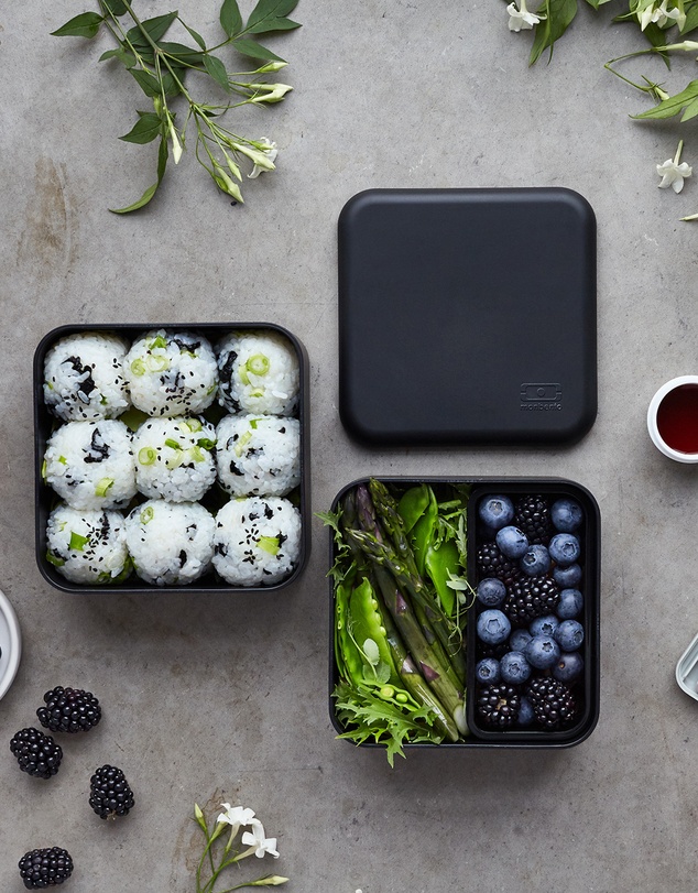 Monbento - Monbento Mb Square Bento Box - Black Onyx