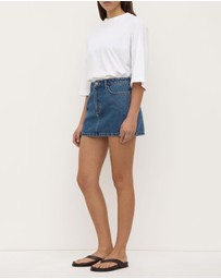 Assembly Label - Callista Denim Mini Skirt