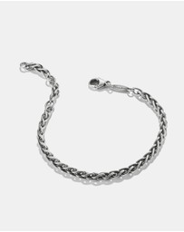 THOMAS SABO - THOMAS SABO Narrow Braided Bracelet Wild Horses