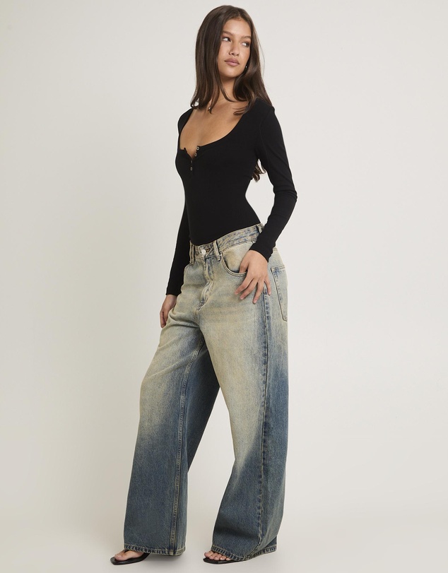 Insight - Rez Maxi Baggy Denim Jeans