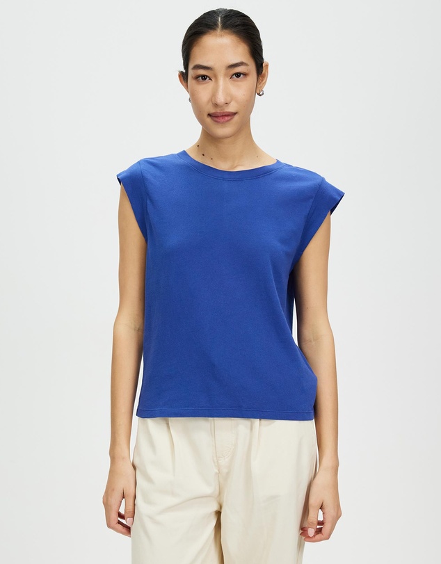 Brixton - Carefree Organic Cap Sleeve Top