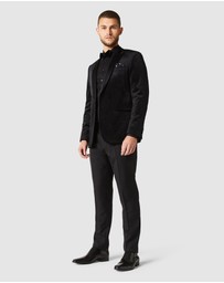 Politix - Slim Long Sleeve Panelled Formal Shirt