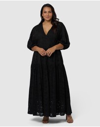 Something 4 Olivia - Katrina Broderie Maxi Dress
