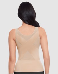 Miraclesuit Shapewear - Back Wrap Padded Cup Smoothing Posture Support Camisole