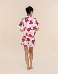 Gingerlilly - Freya Recycled Silky Satin Short Set