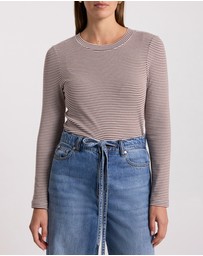 David Lawrence - Margie Stripe Top