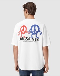 AllSaints - Bedfellow Short Sleeve Crew