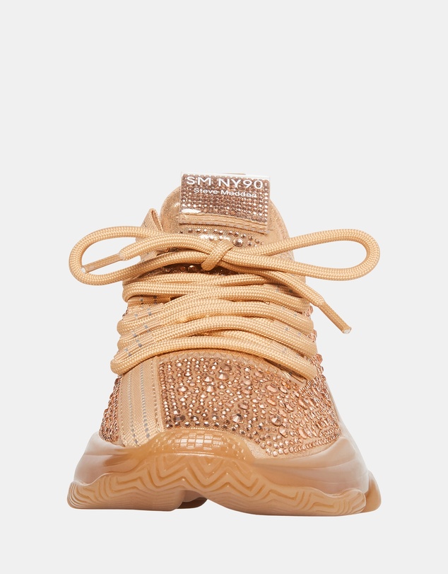 Steve Madden - Maxima-R Rose Gold Sneakers