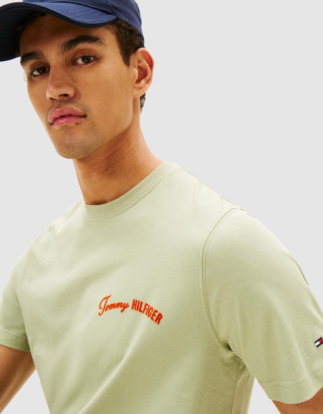 Tommy Hilfiger - Back Logo Jersey Crew Neck T-Shirt