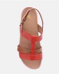 Mia Vita - Bryn Adjustable Sandal - Rose Multi