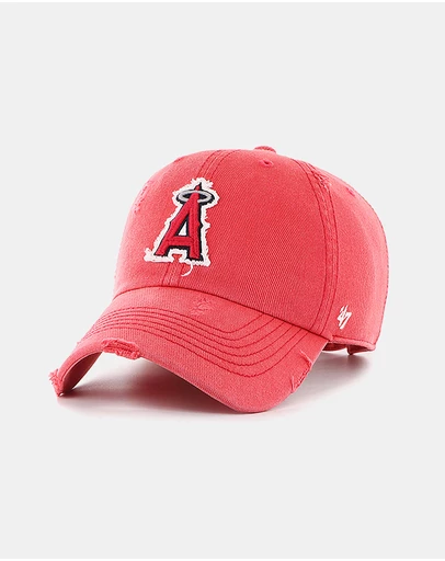 47 - Clean Up Well Worn Los Angeles Dodgers Cap