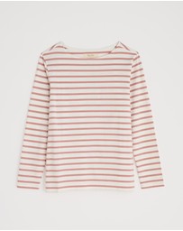 Seasalt - Seasalt Cornwall Pink Sailor Shirt