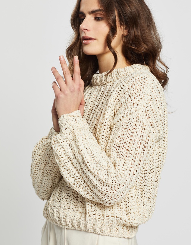 Vero Moda - Salvia LS O-Neck Blouse